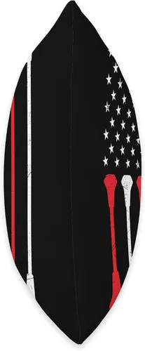 Miniatura 2 de Baton Twirling Gymnastics Baton Twirler Cojín giratorio con diseño de la bandera de Estados Unidos, gimnasta Majorettes, 16 x 16 pulgadas, multicolor