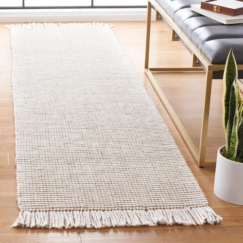 Miniatura 25 de SAFAVIEH Natural Fiber Collection - Alfombra decorativa de 2 x 3 pies, carbón y natural, yute tejido a mano, ideal para zonas de alto tráfico