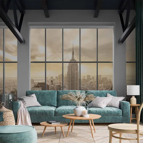 Miniatura 2 de Artgeist - Papel tapiz tamaño XXL, autoadhesivo, no tejido, diseño de imagen y fotografía, mural Nueva York #22