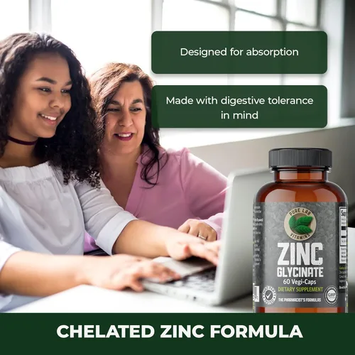 Miniatura 4 de Pure Lab Vitamins Glicinato de zinc – 60 cápsulas vegetales