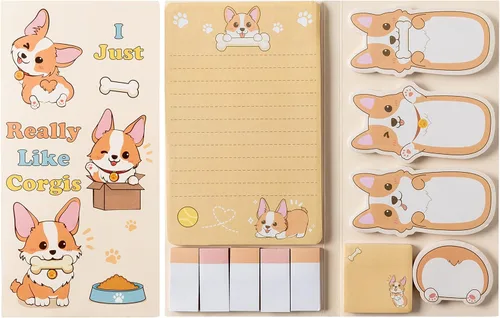 Miniatura 31 de Xqumoi Teaching is A Work of Heart - Juego de notas adhesivas de 550 hojas, lápiz en forma de manzana, blocs de notas autoadhesivas, notas