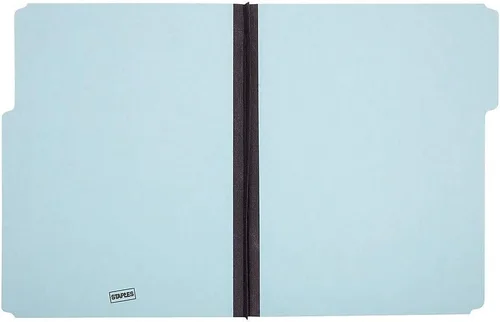 Miniatura 4 de Staples Carpetas de archivos de cartón prensado, tamaño carta, diseño de 3 pestañas, azul, cartón prensado resistente, 25/caja