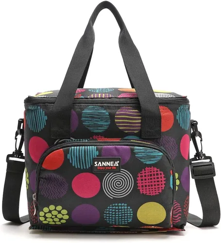 Miniatura 7 de Lonchera térmica reutilizable con aislamiento térmico linda para mujeres adultas, trabajo, oficina, viajes al aire libre, picnic, playa, barbacoa