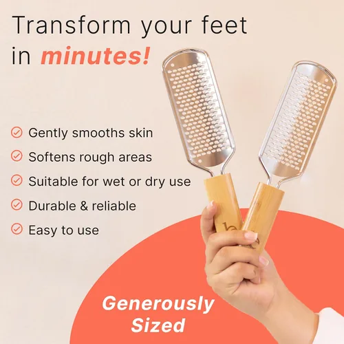 Miniatura 4 de Lima de pies – Herramienta para eliminar callos para la piel muerta, herramientas de pedicura en casa, raspador de pies y talones, pies suaves