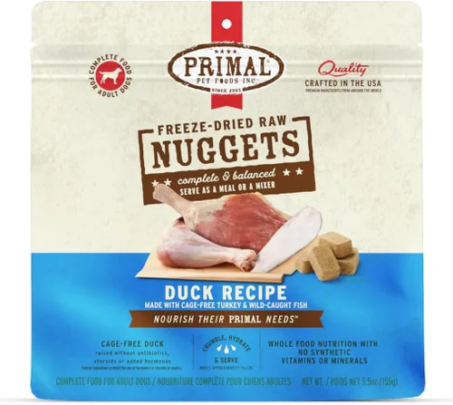 Miniatura 39 de Primal - Nuggets de comida cruda liofilizada para perros, venado, comida completa y equilibrada, también se puede utilizar como adorno o golosina