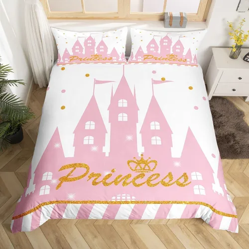 Miniatura 10 de Homewish Juego de ropa de cama de elefante, tamaño Queen, funda de edredón a rayas azules para niños y niñas, juego de funda de edredón de animales