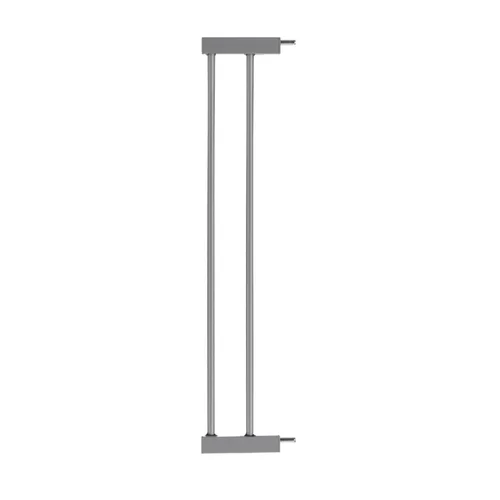 Miniatura 9 de BABELIO Puerta de metal para bebé, extensión blanca de 5.5 pulgadas (5.5 in), puertas de bebé extra anchas para escaleras y puertas, puerta