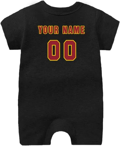 Miniatura 48 de Traje de fútbol personalizado para bebé, hace que tu bebé nombre y número de ropa de fútbol regalos