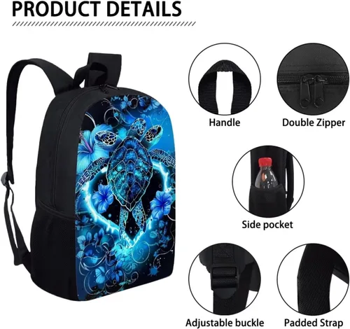 Miniatura 58 de HUGS IDEA Los animales frescos 3D niños escuela libro bolsa niños impresión mochilas, Baloncesto, Moderno