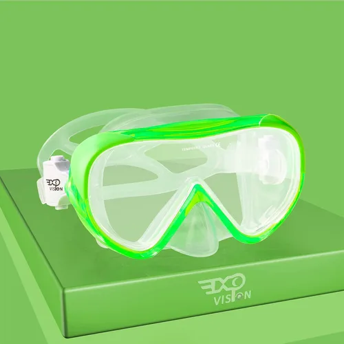 Miniatura 17 de Máscara de buceo para niños, máscara de buceo para niños, gafas de natación antivaho con cubierta para la nariz para esnórquel, buceo, natación