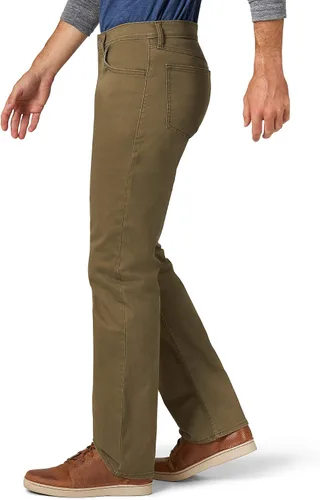 Miniatura 3 de Wrangler Authentics - Pantalón de sarga de corte recto para hombre