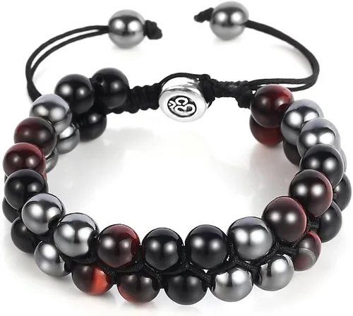 Miniatura 9 de Triple Protection Bracelet - for Protect & Balance - Energy Crystal Handmade Bracelets for Men Women