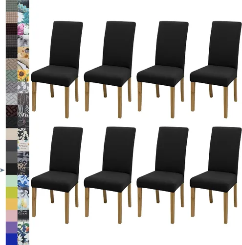 Miniatura 39 de BIETYONE - Fundas para sillas de comedor, juego de 2 fundas para sillas de comedor o cocina, lavables, protectoras, para sillas Parsons