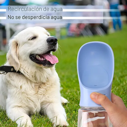 Miniatura 8 de Mr. Pen Botella de agua portátil para perros, 19 onzas, azul, de viaje y dispensador para perros, no apta para lavavajillas