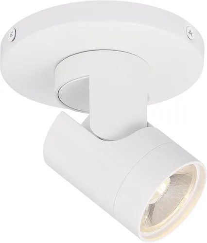 Miniatura 5 de Nuvo Lighting 62/1105 - Foco de techo y pared con monopunto LED ajustable, 12 W, color negro