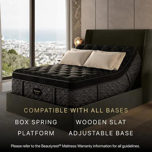 Miniatura 12 de Beautyrest Black Series Four - Colchón matrimonial de felpa Summit de 17.25 pulgadas, transpirable, refrescante y con soporte, certificado