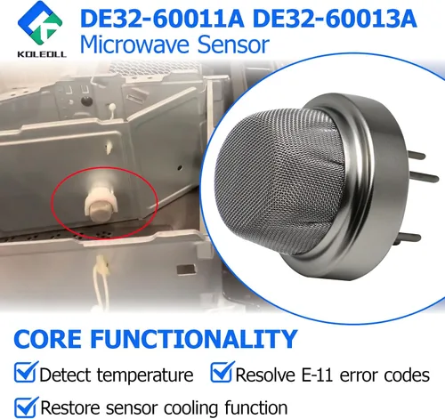 Miniatura 5 de DE32-60011A DE32-60013A Sensor de microondas Fijar microondas E11 Error Compatible con Samsung Microondas Repuesto Sensor de Gas Microondas