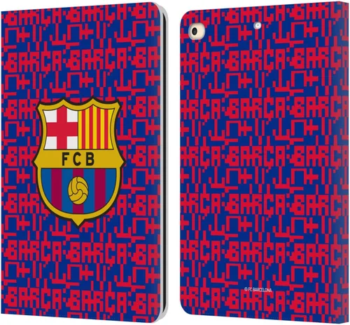 Miniatura 23 de Head Case Designs Funda de piel tipo libro con licencia oficial del FC Barcelona Barca compatible con Apple iPad 9.7 2017 / iPad 9.7 2018 Tipo Barca