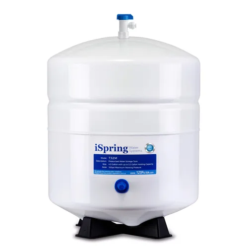 Miniatura 2 de iSpring T32M Tanque de almacenamiento de agua presurizada y F9K Juego de cartuchos de repuesto de filtro de agua de ósmosis inversa de 1 año