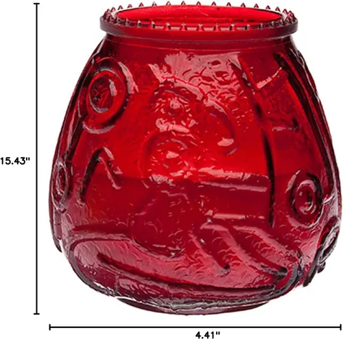Miniatura 2 de Sterno Productos 40128 Vela Euroveneciana Roja - 12 / CS