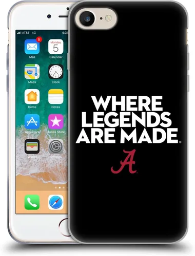 Miniatura 54 de Head Case Designs Funda de gel suave con licencia oficial de la Universidad de Alabama UA Collage compatible con Apple iPhone 13 Pro Max