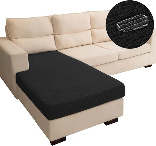 Miniatura 42 de Funda repelente al agua para cojín de sillón, funda elástica para respaldo individual de sofá seccional, funda para sofá en forma de L para mascotas