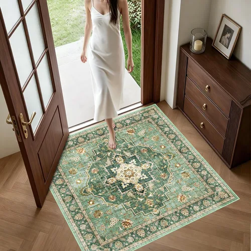 Miniatura 22 de Alfombra de Pasillo Lavable 3x10: Corredores Largos Antideslizantes para Pasillo - Alfombra Ultradelgada para Piso Interior para Cocina Entrada