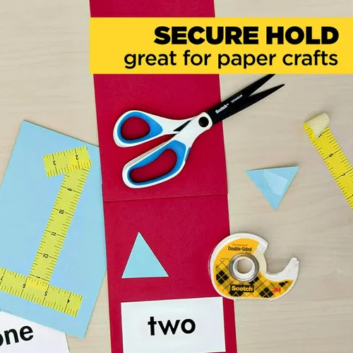 Miniatura 9 de Scotch Cinta adhesiva permanente de doble cara, suministros para hacer tarjetas y álbumes de recortes navideños, alternativa a la cinta de regalo