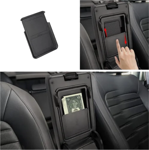 Miniatura 6 de Organizador de consola central de 3 piezas compatible con accesorios Honda CRV 2023-2026, caja de almacenamiento de cajón oculto del reposabrazos