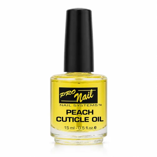 PRO NAIL - Aceite revitalizante de cutículas para uñas, melocotón, 0.5 onzas - Fuerza profesional, pedicura y manicura - Hidrata y fortalece las