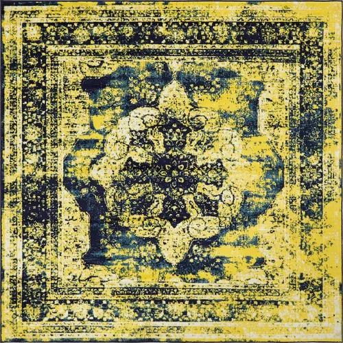 Miniatura 61 de Unique Loom Sofia Collection - Alfombra tradicional vintage, inspirada en Francia (7 pies x 10 pies, rectangular, negro/gris claro)