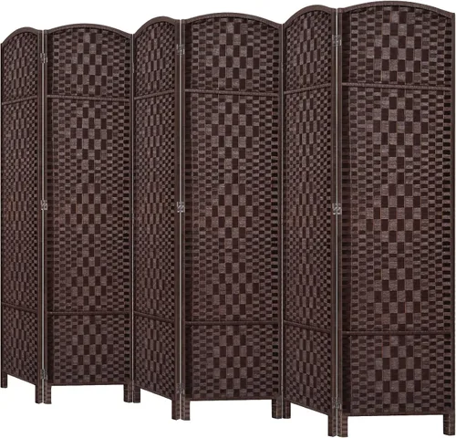 Miniatura 31 de HALLYBEE Separador de habitaciones, separadores de habitaciones y pantallas de privacidad plegables, pantalla de privacidad de 16 pulgadas, 3