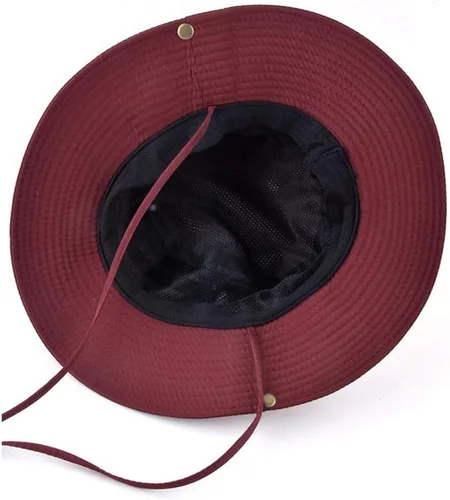 Miniatura 4 de Sombrero táctico de verano para hombre, a prueba de sol, militar, plano, sombrero de pescado, sombrero de pescado, sombrero ligero