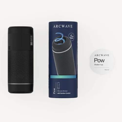 Miniatura 8 de Arcwave Pow Masturbador masculino manual para adultos, juguetes sexuales para hombres Masturbador masculino con control de succión de intensidad