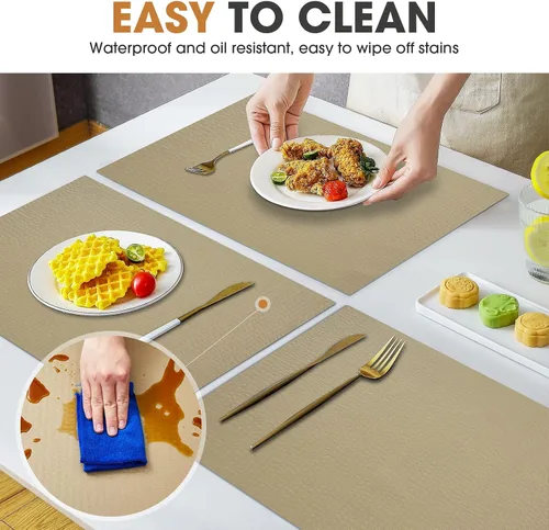 Miniatura 3 de Forro antideslizante para cajones y estantes, no adhesivos, grueso, agarre fuerte, impermeable, lavable, protege los estantes del aparador, armarios