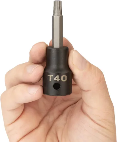 Miniatura 3 de Tekton - Juego de cabezas de destornillador Torx de 1/2 pulgada x T40 de impacto SIB24240