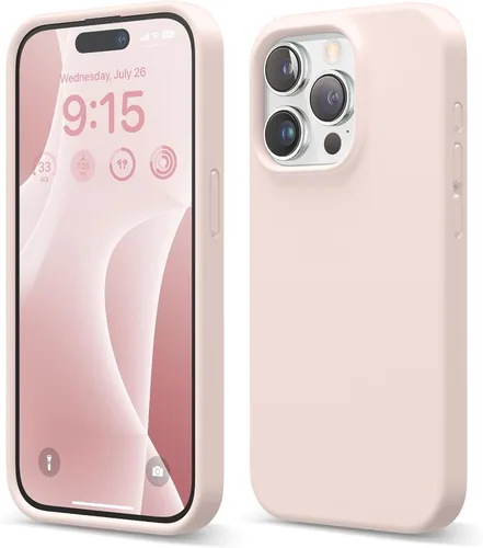 Miniatura 10 de elago Compatible con Funda para iPhone 15 Pro, Funda de Silicona Líquida, Cubierta Protectora de Cuerpo Completo, Resistente a Golpes, Funda Delgada