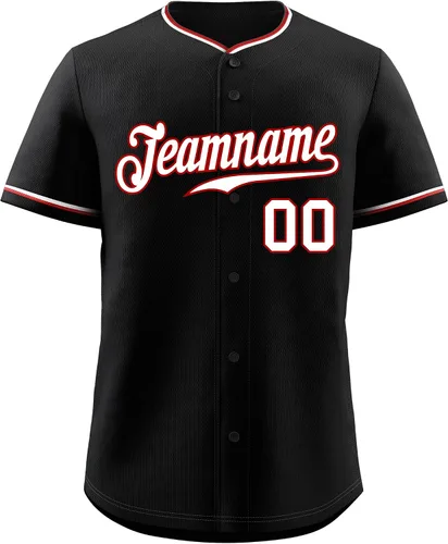 Miniatura 63 de Camisetas deportivas de jersey de béisbol personalizadas, nombre del equipo, número de logotipo, regalo para fanáticos adultos y jóvenes