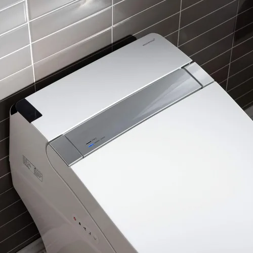 Miniatura 17 de WOODBRIDGE B0960S - Inodoro de descarga automática, apertura y cierre automáticos, inodoro de descarga única de 1.28 GPF con asiento inteligente