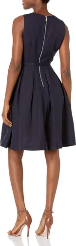 Miniatura 2 de Karl Lagerfeld Paris Womens Linen Fit and Flare Dress