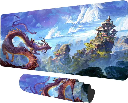 MTG - Tapete de juego de 23.6 x 13.7 pulgadas, tapete de juego de mesa para TCG CCG grande, tapete de juego de cartas de mesa, tapete de juego para