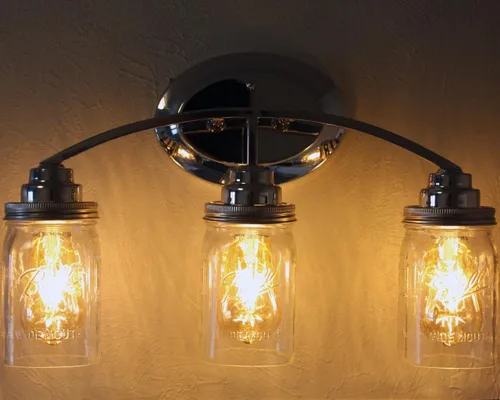 Miniatura 4 de Tapa de iluminación de acero inoxidable para frascos de conservas (tapa individual, boca regular)