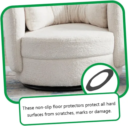 Miniatura 3 de Uonlytech Alfombrilla antideslizante para sofá reclinable, protector de silla reclinable, almohadillas para pies de muebles, deslizadores de muebles