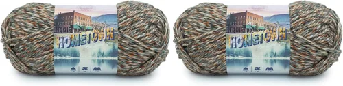 Miniatura 72 de Lion Brand Yarn Hometown - Ovillo de lana súper voluminoso para tejer, ganchillo y manualidades, 1 unidad, Phoenix Azalea