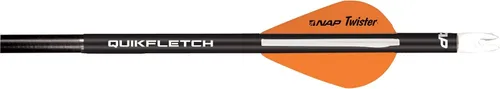 Miniatura 8 de New Archery Products Quikfletch Twister 2" 3-Paletas estabilizadoras para mayor precisión de flechas de arco compuesto y pernos de ballesta – 6