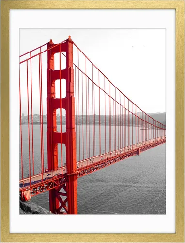 Miniatura 9 de Frametory, Marcos de 8 x 10 para mostrar imágenes de 5 x 7 con paspartú o fotos de 8 x 10 sin paspartú, vidrio resistente a roturas, accesorios