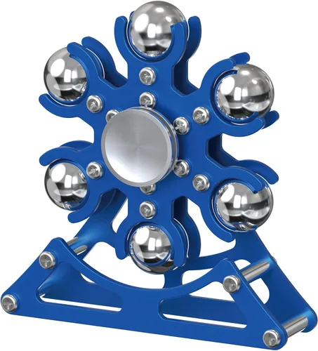 Juguetes de escritorio-Fidget-Toys Norias-Fidget-Spinner: Spinner cinético de metal 4 minutos, juguete EDC, gadgets geniales para la escuela,