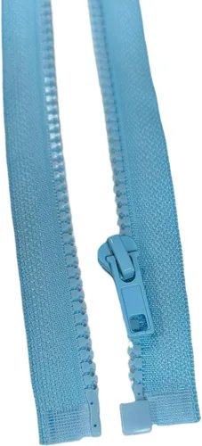 Miniatura 17 de Leekayer 2 cremalleras separadoras #5 de 27 pulgadas para abrigos de costura, chaqueta de cremallera, 26.8 in, cremalleras de plástico moldeado Negro