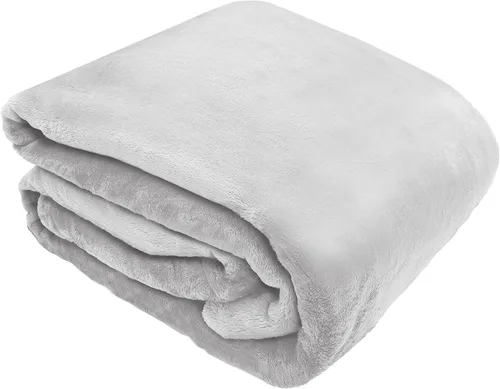 Miniatura 17 de Comfort Lab Manta de franela de felpa, suave, ligera, manta de forro polar para regalo, para sofá, cama y decoración del hogar, manta de forro polar