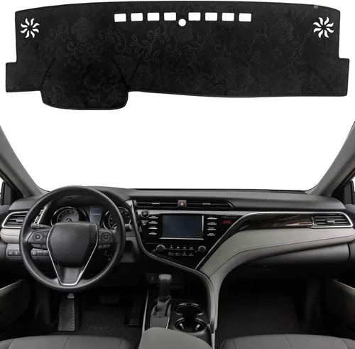 Miniatura 9 de Alfombrilla Cobertora para Salpicadero Compatible con Toyota Sienna 2010-2004 (Sin Modelos HUD), Alfombrilla Antirreflejos para Salpicadero